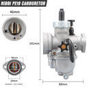 NIBBI PE19MM Flange Version High Performance Racing Carburetor Motorcycle