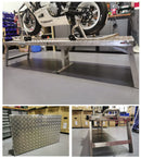 S7R Motorcycle Folding Aluminium Race Track Day Bench Table