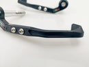 Strada 7 Racing Style Motorcycle BRAKE & CLUTCH LEVER PROTECTION GUARDS - PAIR