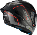 AXXIS FULL FACE / COBRA CARBON Black/Grey - Double D Ring Helmet
