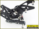 2008-2013 Honda CBR1000RR Area 22 Adjustable Rear Sets Black