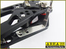 2004-2007 Honda CBR1000RR Area 22 Adjustable Rear Sets Footpegs Black Rearsets