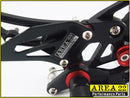 2004-2007 Honda CBR1000RR Area 22 Adjustable Rear Sets Footpegs Black Rearsets