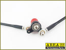 2004-2007 Honda CBR1000RR Area 22 Adjustable Rear Sets Footpegs Black Rearsets