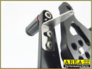 2007-2013 Honda CBR600RR Area 22 CNC Adjustable Rear Sets Footpeg Black Rearsets