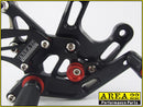 Kawasaki  Ninja ZX-10R 2008-2010 Area 22 Adjustable Rear Sets