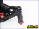 Kawasaki ZX-6R 2009-2014 Area 22 Adjustable Rear Sets
