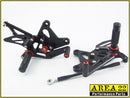 Kawasaki ZX-6R / ZX636 2005-2006 Area 22 Adjustable Rear Sets