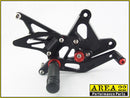 Kawasaki ZX-6R / ZX636 2005-2006 Area 22 Adjustable Rear Sets