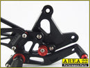 Kawasaki ZX-6R / ZX636 2005-2006 Area 22 Adjustable Rear Sets