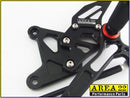 Kawasaki ZX-6R / ZX636 2005-2006 Area 22 Adjustable Rear Sets