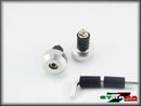 Strada 7 Racing CNC Handle Bar Ends For Aprilia Motorcycles