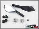 Strada 7 Racing CNC Aluminium Monaco Motorycle Mirrors- Fairing Mounted