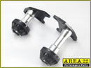 Area 22 2014 2015 Honda MSX125  Crash Protectors Bobbins Black
