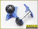 Area 22 2014 2015 Honda MSX125 Crash Protectors Bobbins Blue