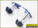 Area 22 2014 2015 Honda MSX125 Crash Protectors Bobbins Blue