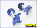 Area 22 2014 2015 Honda MSX125 Crash Protectors Bobbins Blue