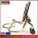 FULL-REV RACING Pro Motorcycle FRONT Paddock Stand Stainless Steel- WARRANTY INC