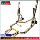 FULL-REV RACING Pro Motorcycle FRONT Paddock Stand Stainless Steel- WARRANTY INC
