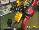Area 22 -2014 2015 Honda MSX125 Grom CNC Aluminum Brake Reservoir Cover Gold