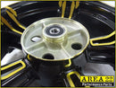 Area 22 - 2014 2015 Honda MSX125 Grom Type 2 Custom Wide Mag Wheels Rims Gold