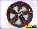 Area 22 - 2014 2015 Honda MSX125 Grom Type 2 Custom Wide Mag Wheels Rims Red