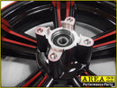 Area 22 - 2014 2015 Honda MSX125 Grom Type 2 Custom Wide Mag Wheels Rims Red
