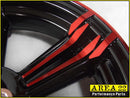 Area 22 - 2014 2015 Honda MSX125 Grom Type 2 Custom Wide Mag Wheels Rims Red
