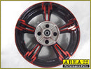 Area 22 - 2014 2015 Honda MSX125 Grom Type 2 Custom Wide Mag Wheels Rims Red