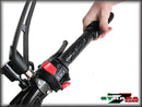 Strada 7 Racing Universal Foam Anti-Vibration Motorcycle Grip Covers