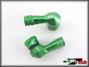 Strada 7 Racing CNC Aluminium 8.3mm Valve Stems For Moto Guzzi Motorcycles