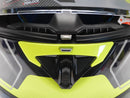 AXXIS FULL FACE / COBRA CARBON Yellow - Double D Ring Helmet