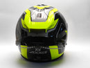 AXXIS FULL FACE / COBRA CARBON Yellow - Double D Ring Helmet