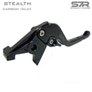 NEW 2024* STRADA 7 RACING  STEALTH 3D CARBON INLAY LONG BRAKE AND CLUTCH LEVERS