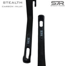 NEW 2024* STRADA 7 RACING  STEALTH 3D CARBON INLAY LONG BRAKE AND CLUTCH LEVERS