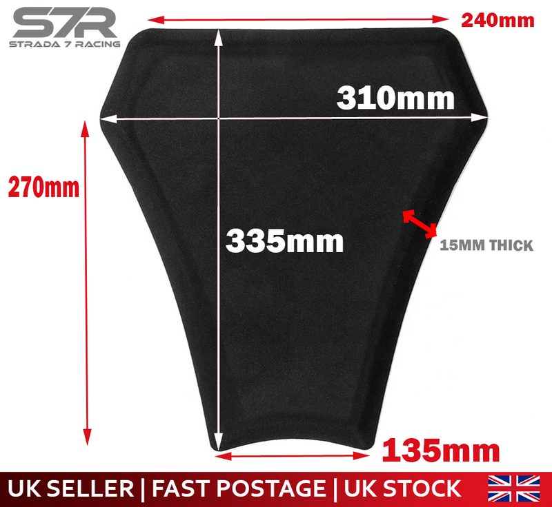 Motorcycle Trackday Race Foam Seat Pad 15mm