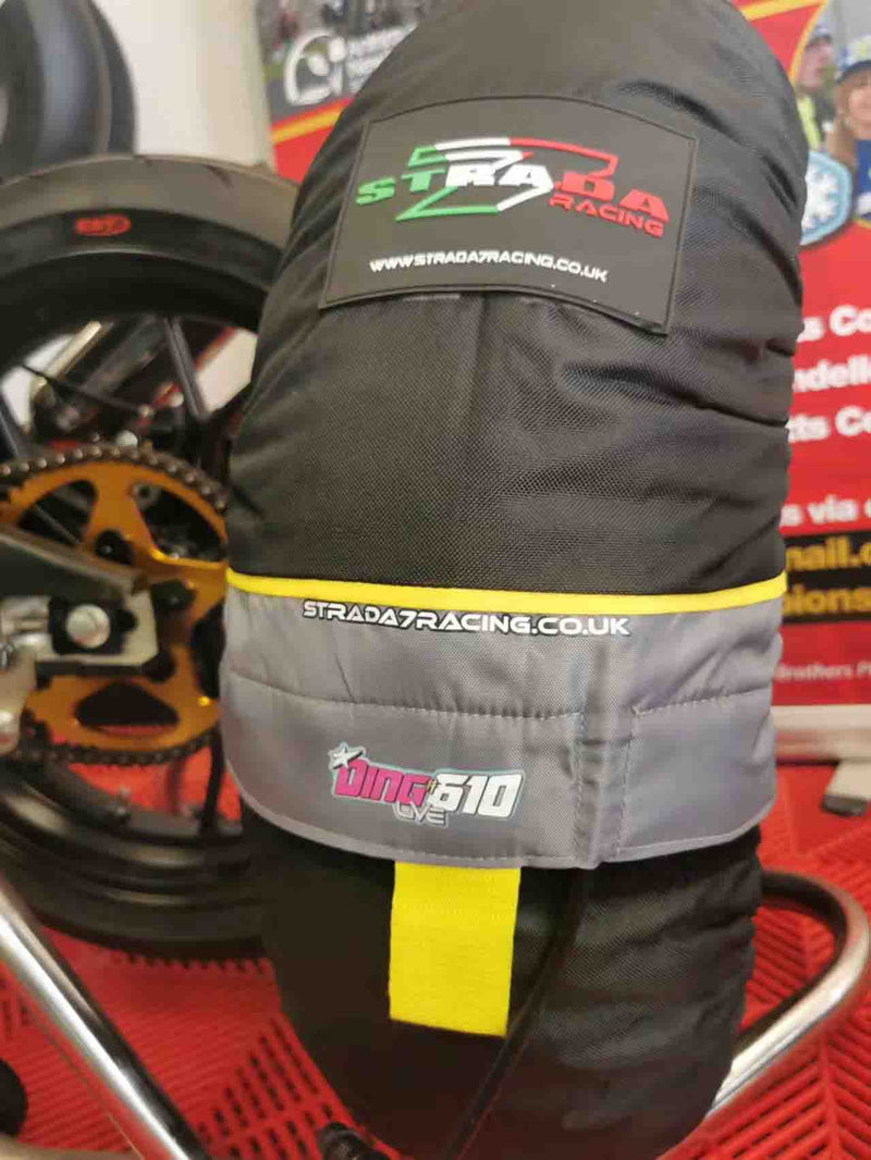Strada 7 Racing PRO Digital Tyre Warmer Set 17"
