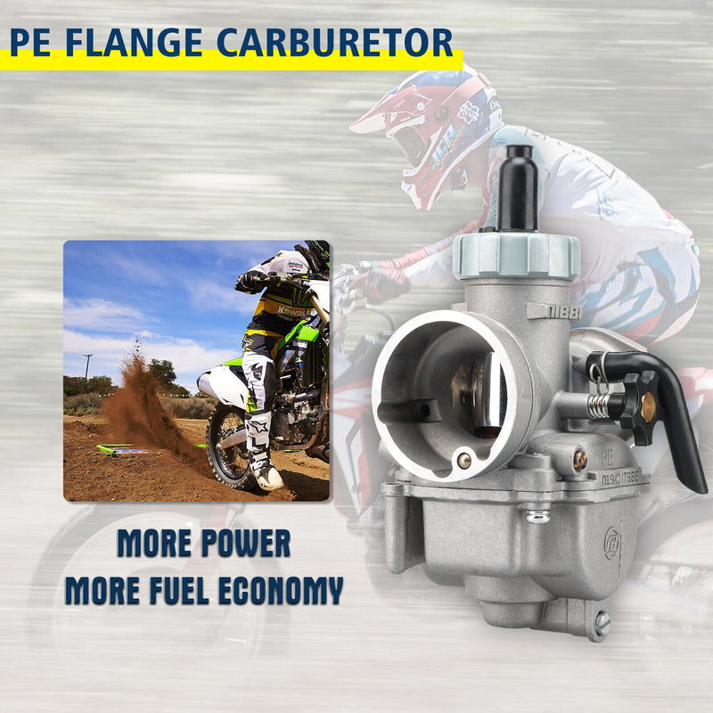NIBBI PE19MM Flange Version High Performance Racing Carburetor Motorcycle