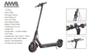 Electric E-Scooter 350W 10Ah CE Approved