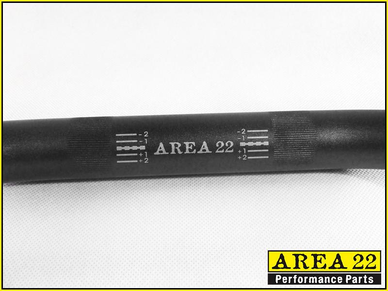 Area 22 BlackHandle Bars for Honda MSX125 2013-2015