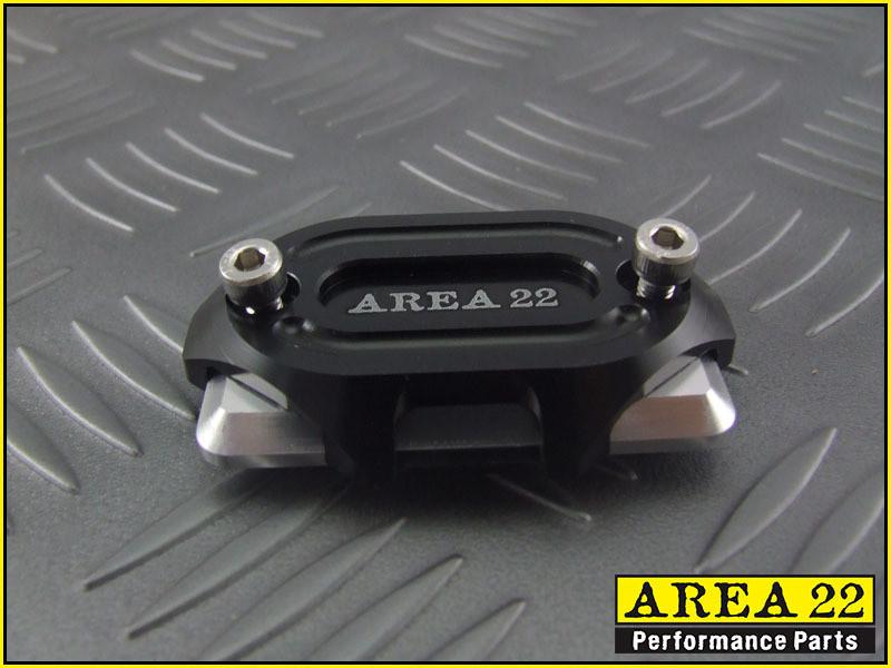 Area 22 -2014 2015 Honda MSX125 Grom CNC Aluminum Brake Reservoir Cover Black