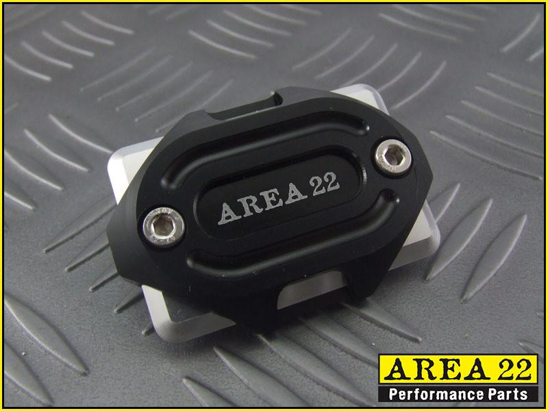 Area 22 -2014 2015 Honda MSX125 Grom CNC Aluminum Brake Reservoir Cover Black