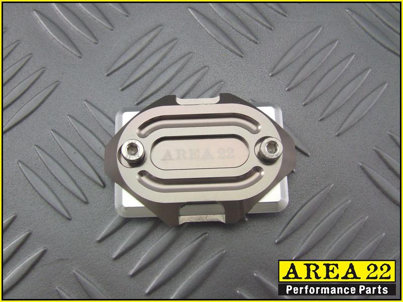 Area 22 -2014 2015 Honda MSX125 Grom CNC Aluminum Brake Reservoir Cover Grey