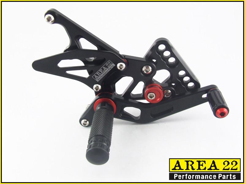 Suzuki GSX-R1000 2005-2006 Area 22 Adjustable Rear Sets