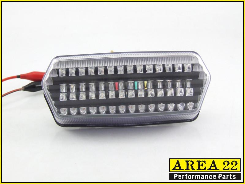 Area 22 Honda MSX125 Grom LED Rear Integrated Tail Light-Clear