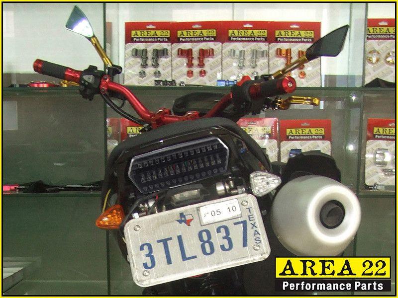 Area 22 Honda MSX125 Grom LED Rear Integrated Tail Light-Smoke