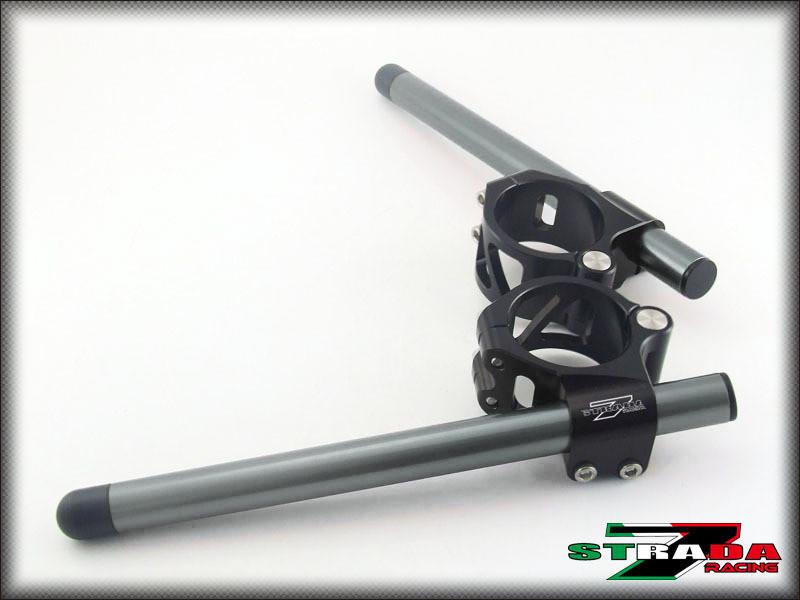 Strada 7 Racing 50mm CNC Clip On Handle Bars for Aprilia RS250