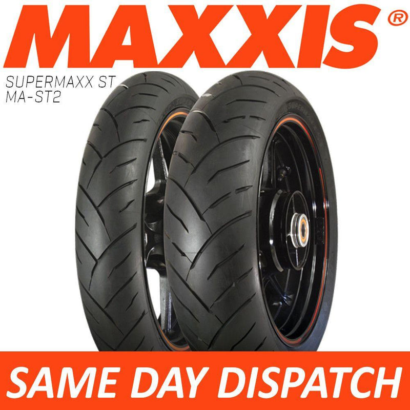 Maxxis Supermaxx ST MA-ST2 Motorcycle Tyre Set 120/60-17 + 180/55-17