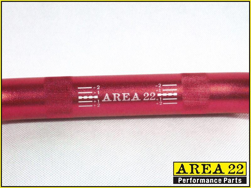 Area 22 Red Handle Bars for Honda MSX125 2013-2015
