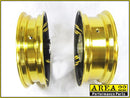 Area 22 - 2014 2015 Honda MSX125 Grom Type 2 Custom Wide Mag Wheels Rims Gold